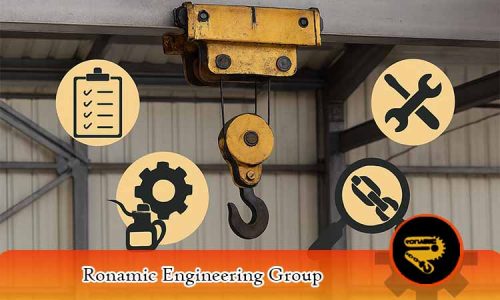 نگهداری و سرویس دوره‌ ای جرثقیل
