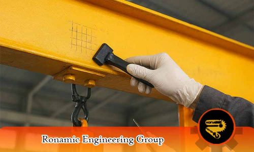 تست چسبندگی رنگ جرثقیل سقفی