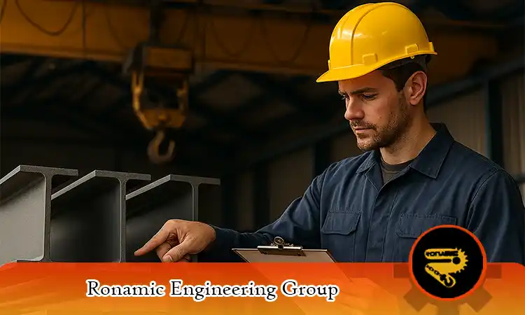 تیرآهن مناسب برای نصب جرثقیل