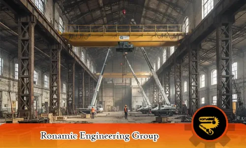 نصب جرثقیل در سالن‌ های قدیمی