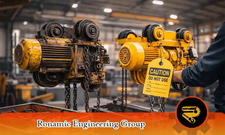 چه زمانی باید ترولی سرویس یا تعویض شود؟