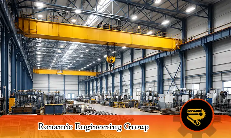 انتخاب جرثقیل برای سوله با دهانه ۲۰ متر