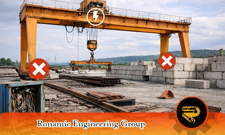 اشتباهات رایج در انتخاب جرثقیل فضای باز