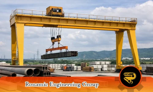 انتخاب جرثقیل دروازه‌ ای برای انبار روباز