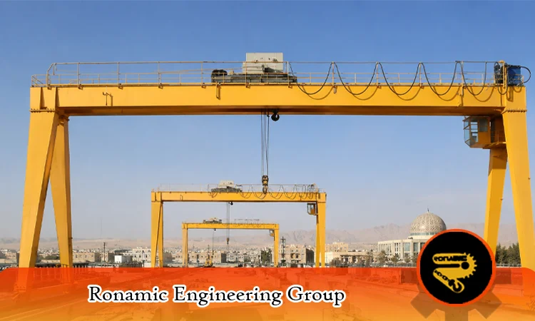 نیاز پروژه های عمرانی کاشان به جرثقیل دروازه ای